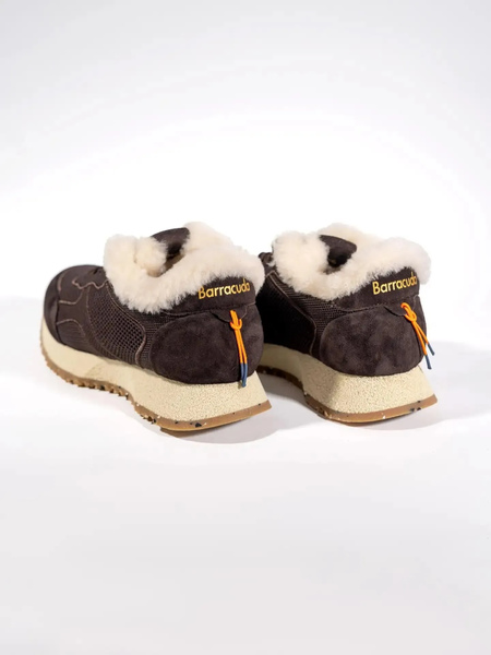 Кроссовки женские Barracuda BD1611BM/knit/suede/pepe
